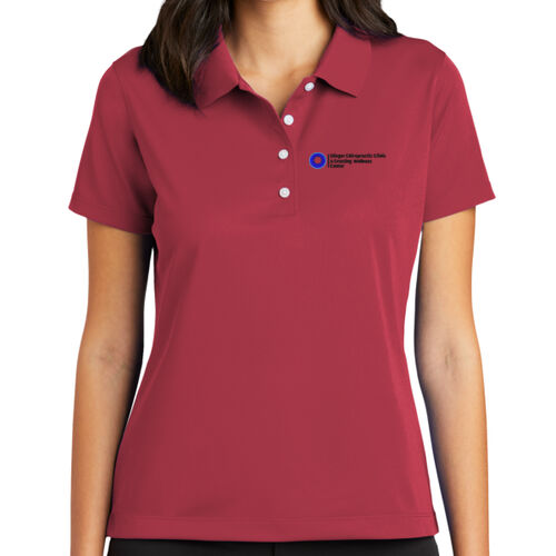 Ladies Tech Basic Dri FIT Polo - Black Thumbnail